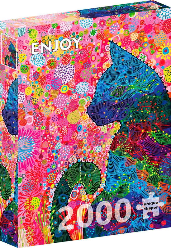 ENJOY Puzzle Toulavá kočka 2000 dílků