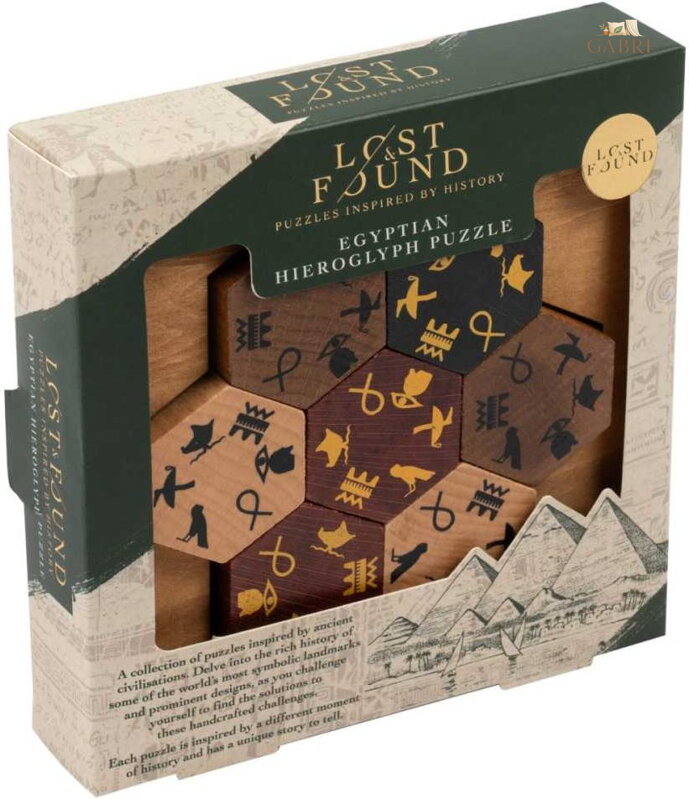 PROFESSOR PUZZLE LOST&FOUND: Hlavolam Egyptské hieroglyfy