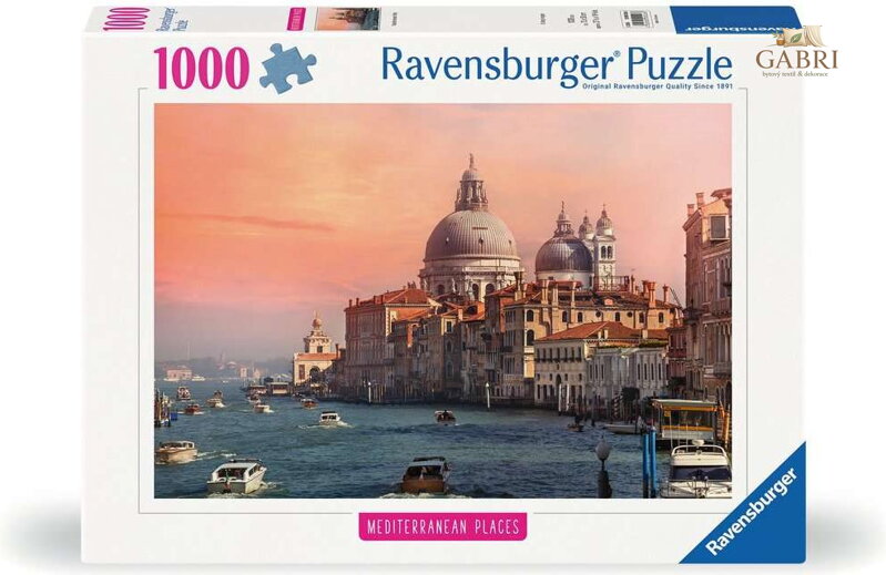 RAVENSBURGER Puzzle Itálie 1000 dílků