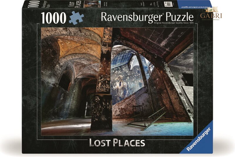 RAVENSBURGER Puzzle Ztracená místa: Klenutá chodba 1000 dílků