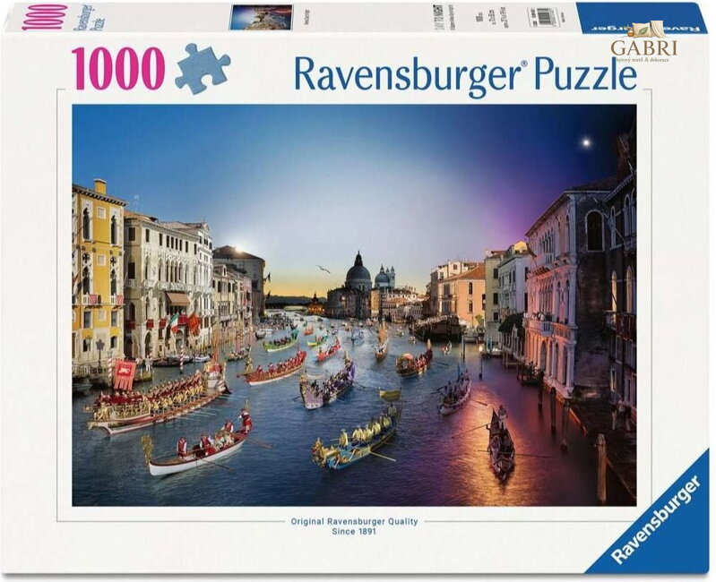 RAVENSBURGER Puzzle Benátky 1000 dílků