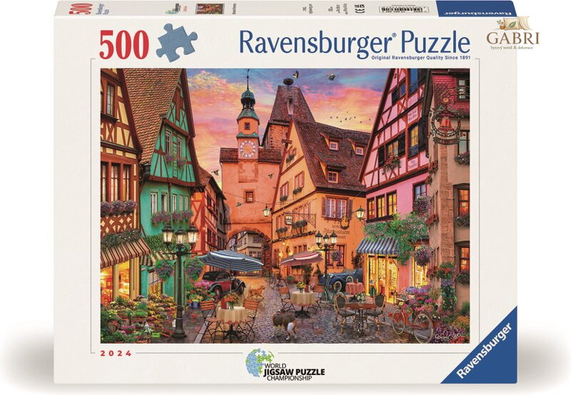 RAVENSBURGER Puzzle Bavorský sen 500 dílků