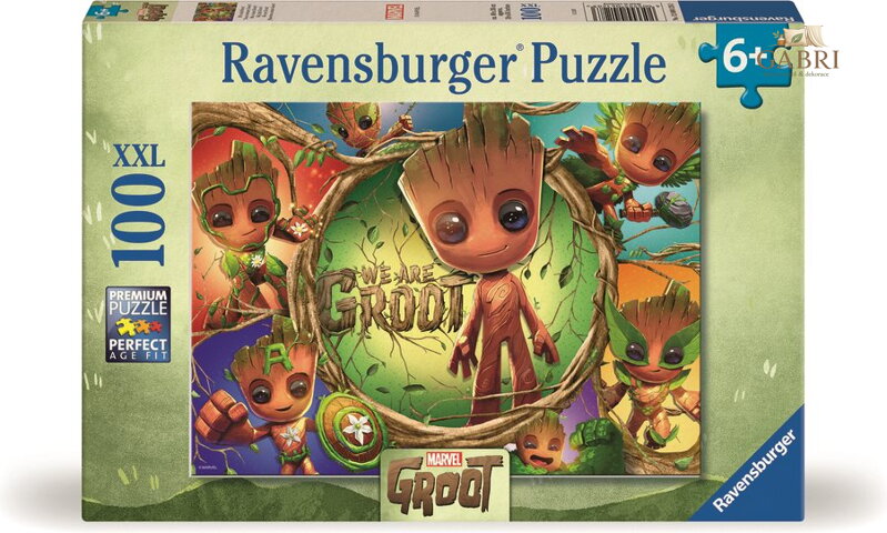 RAVENSBURGER Puzzle Marvel: Groot XXL 100 dílků