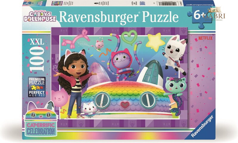 RAVENSBURGER Puzzle Gábinin kouzelný domek XXL 100 dílků