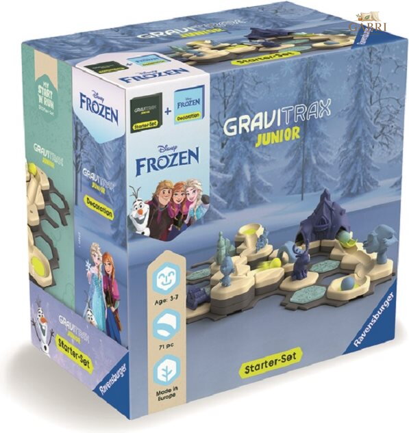 RAVENSBURGER GraviTrax Junior Bundle: Startovní sada Start + Disney: Ledové Království
