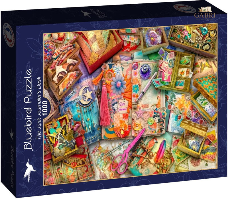 BLUEBIRD Puzzle Stůl tvůrce deníků 1000 dílků