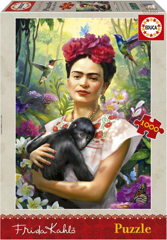 EDUCA Puzzle Frida Kahlo 1000 dílků