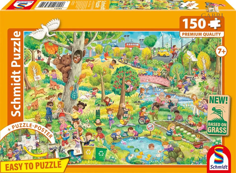 SCHMIDT Puzzle Šťastná planeta 150 dílků