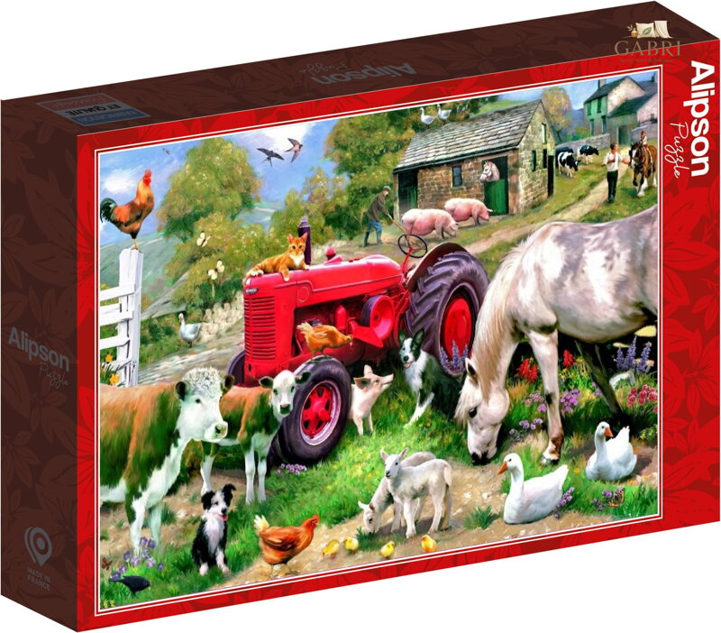 ALIPSON Puzzle Na farmě 1000 dílků
