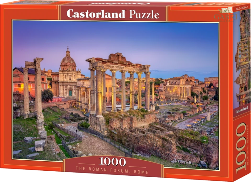 CASTORLAND Puzzle Forum Romanum, Itálie 1000 dílků