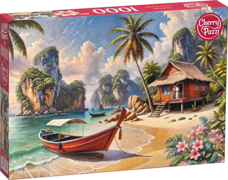 CHERRY PAZZI Puzzle Thajský ráj 1000 dílků