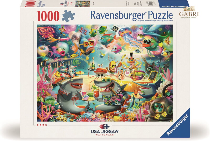 RAVENSBURGER Puzzle Krásný výhled na oceán 1000 dílků
