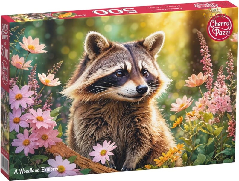 CHERRY PAZZI Puzzle Lesní průzkuník 500 dílků