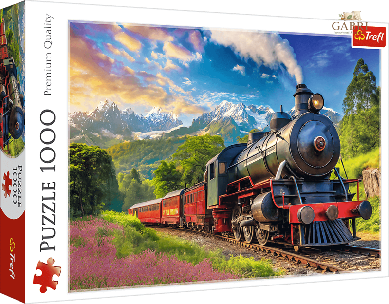 TREFL Puzzle Cestování vlakem 1000 dílků
