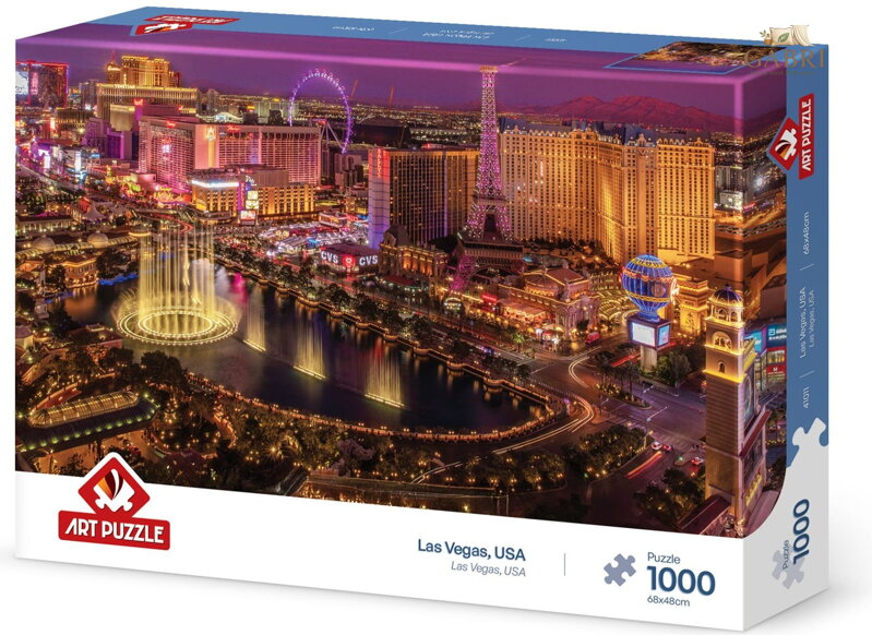 ART PUZZLE Puzzle Las Vegas, USA 1000 dílků
