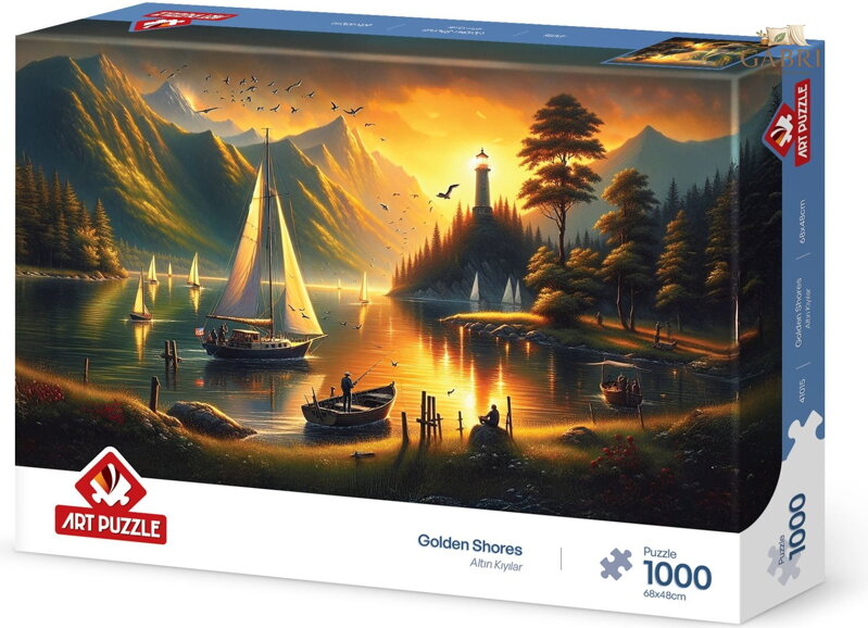 ART PUZZLE Puzzle Zlaté břehy 1000 dílků