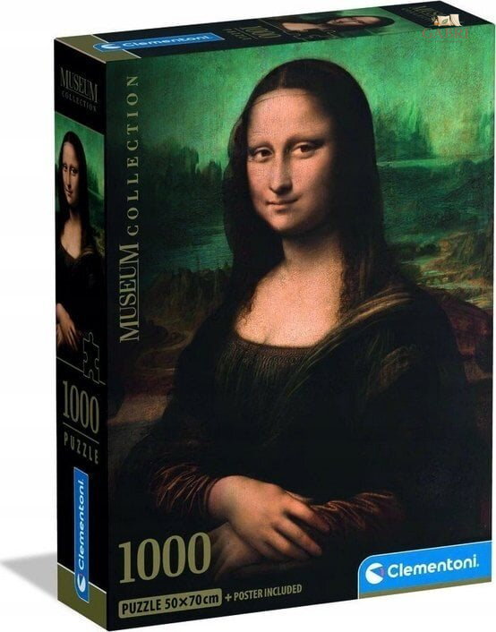 CLEMENTONI Puzzle Museum Collection: Mona Lisa 1000 dílků