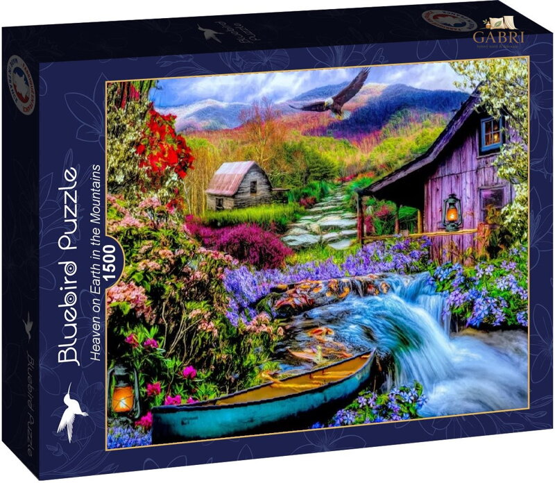 BLUEBIRD Puzzle Horská idylka 1500 dílků