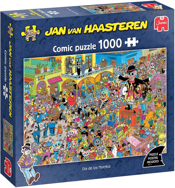 JUMBO Puzzle JvH Dia de los Muertos 1000 dílků