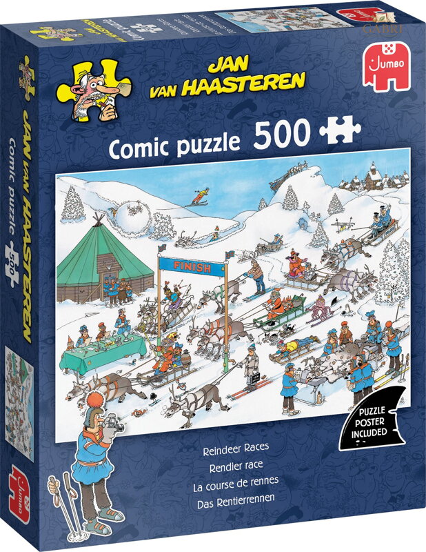 JUMBO Puzzle JvH Sobí závody 500 dílků