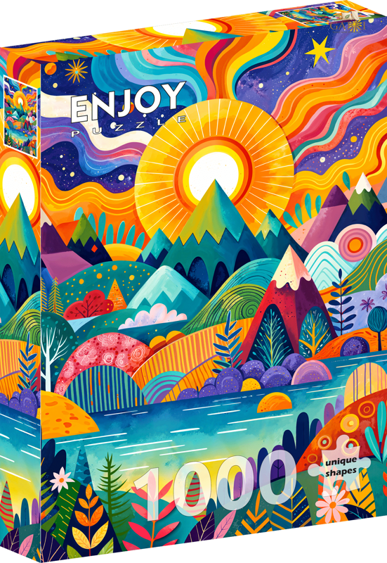 ENJOY Puzzle Kouzelný horizont 1000 dílků