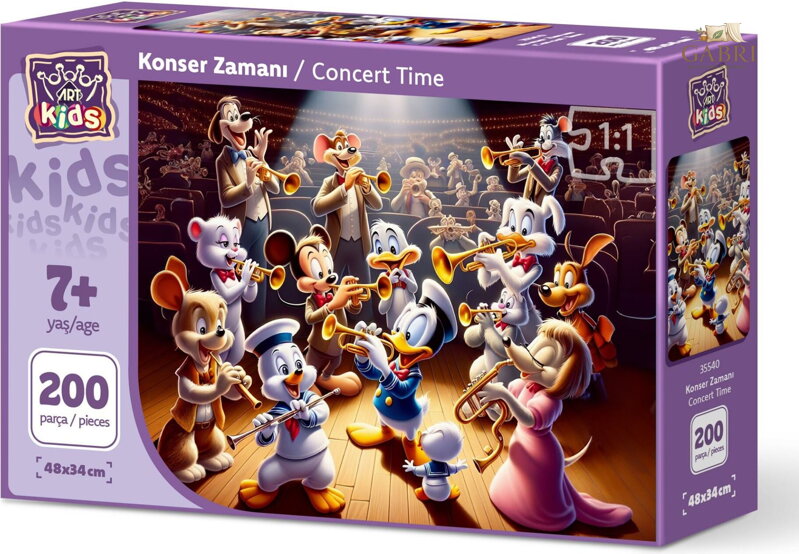 ART PUZZLE Puzzle Koncert 200 dílků