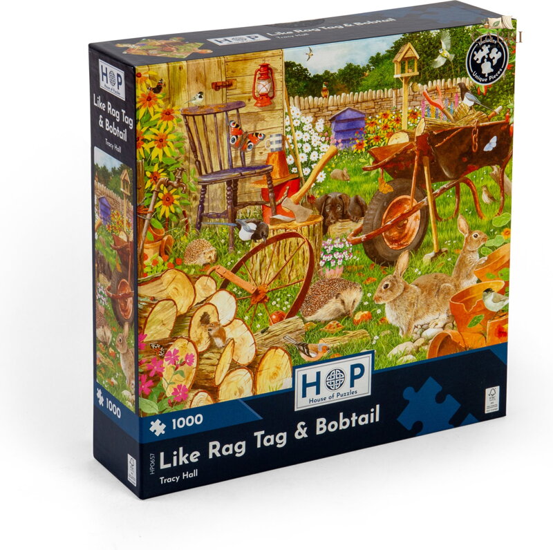 HOP Puzzle Like Rag Tag and Bobtail 1000 dílků