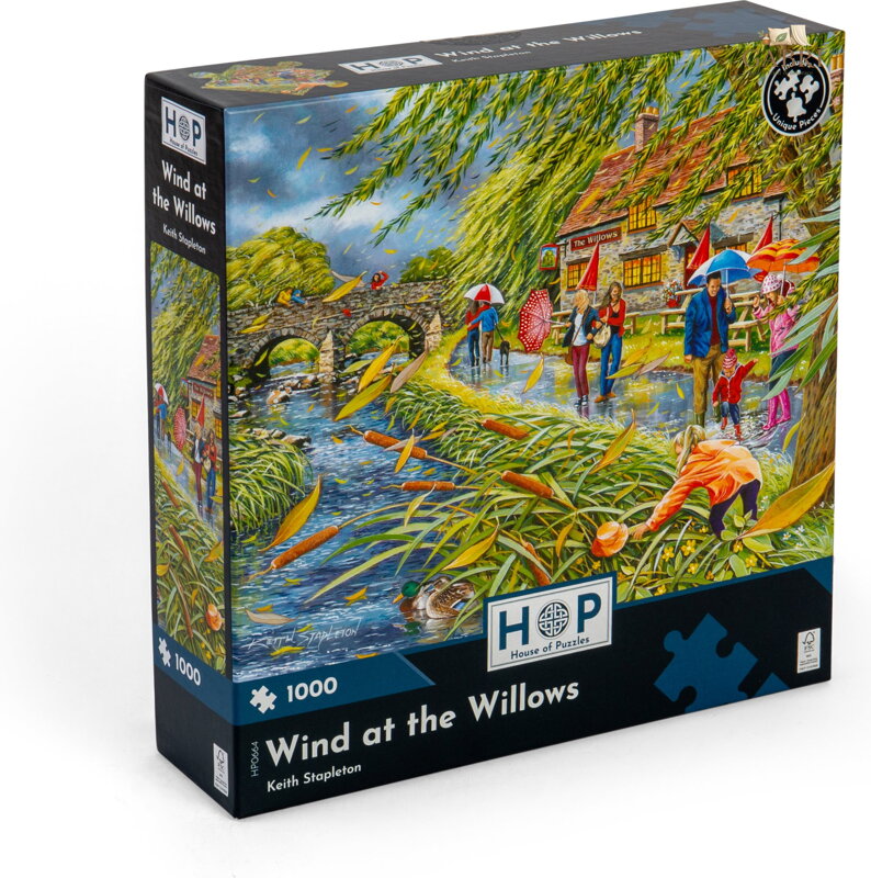 HOP Puzzle Vítr ve vrbách 1000 dílků