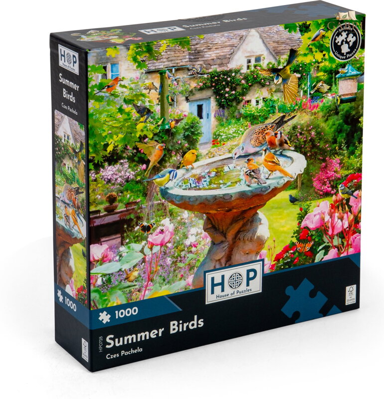 HOP Puzzle Letní ptactvo 1000 dílků