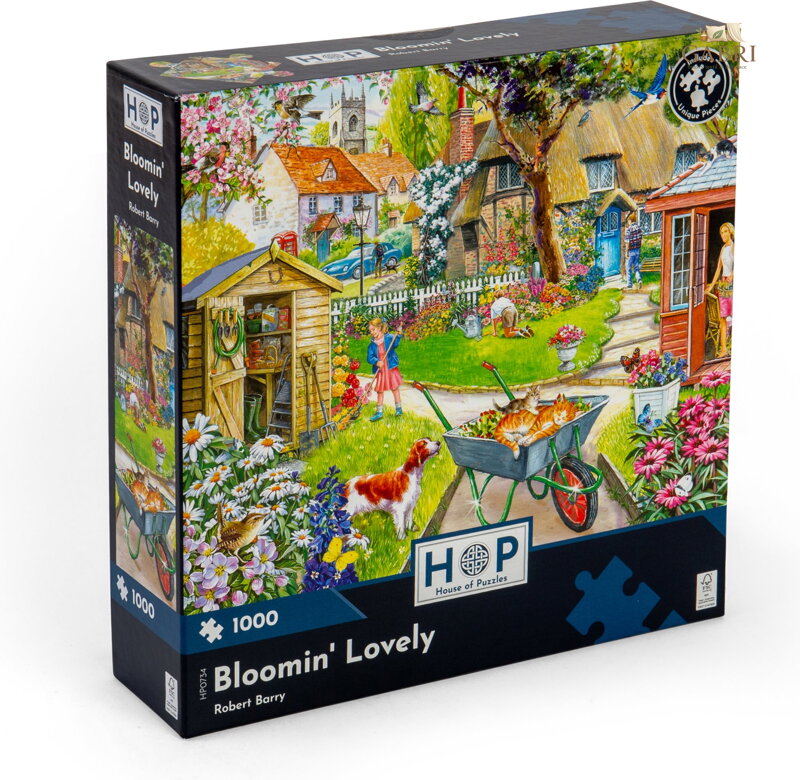 HOP Puzzle Rozkvetlá krása 1000 dílků