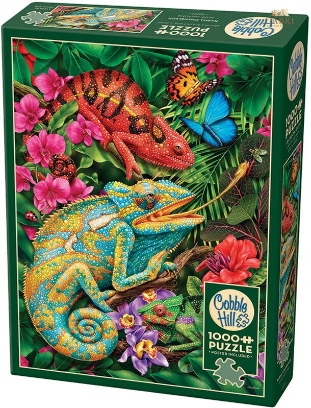 COBBLE HILL Puzzle Barevní chameleoni 1000 dílků