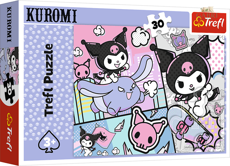 TREFL Puzzle Zábava s Kuromi 30 dílků
