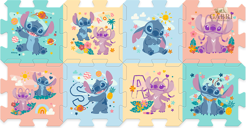 TREFL Pěnové puzzle Lilo & Stitch