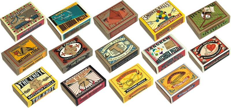 PROFESSOR PUZZLE Matchbox: Hlavolam 1ks (mix)