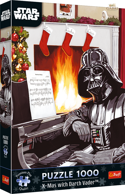 TREFL Puzzle Premium Plus Star Wars: Vánoce s Darth Vaderem 1000 dílků