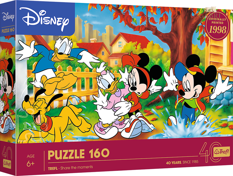 TREFL Puzzle Hraní v kalužích 160 dílků