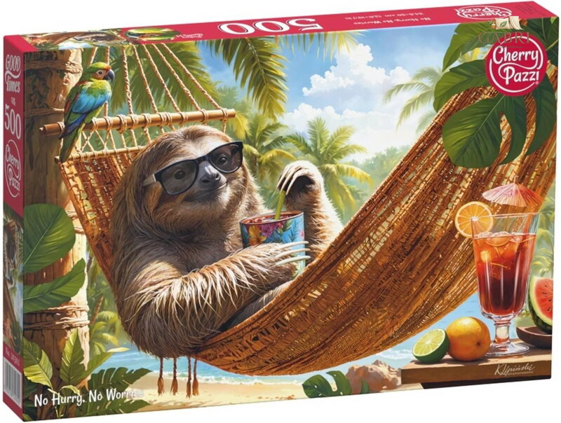 CHERRY PAZZI Puzzle Žádný stres, žádné starosti 500 dílků