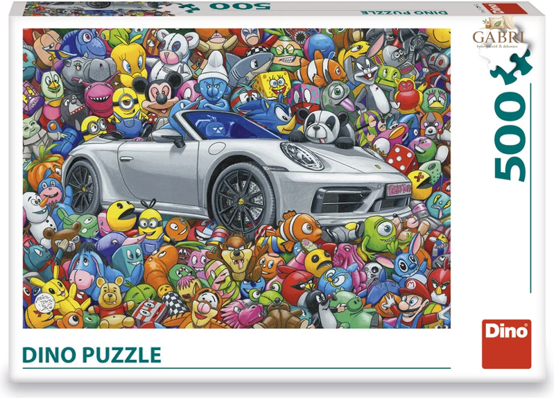 DINO Puzzle Erikovy hračky 500 dílků
