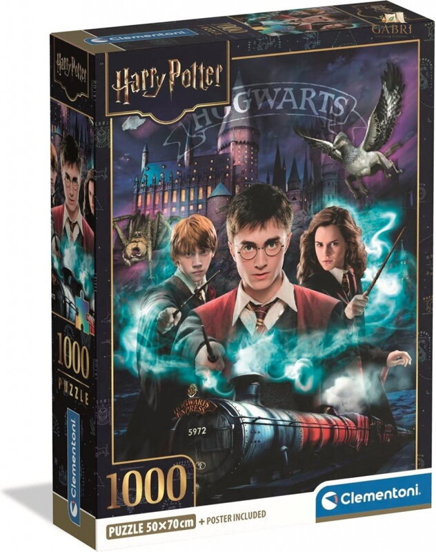CLEMENTONI Puzzle Harry Potter: Vítejte v Bradavicích 1000 dílků
