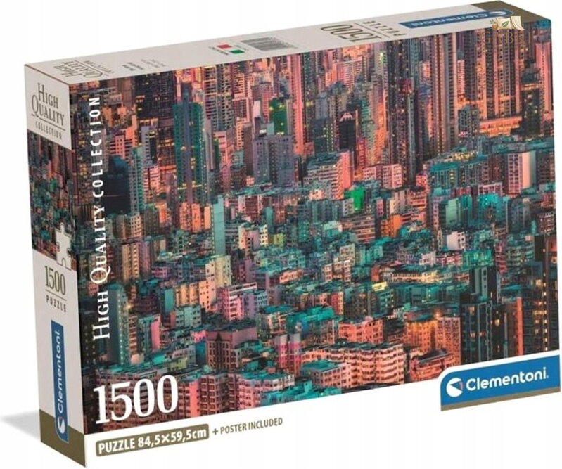CLEMENTONI Puzzle Hongkong 1500 dílků
