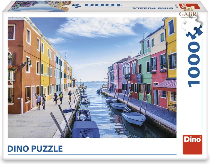 DINO Puzzle Kanál v Benátkách 1000 dílků
