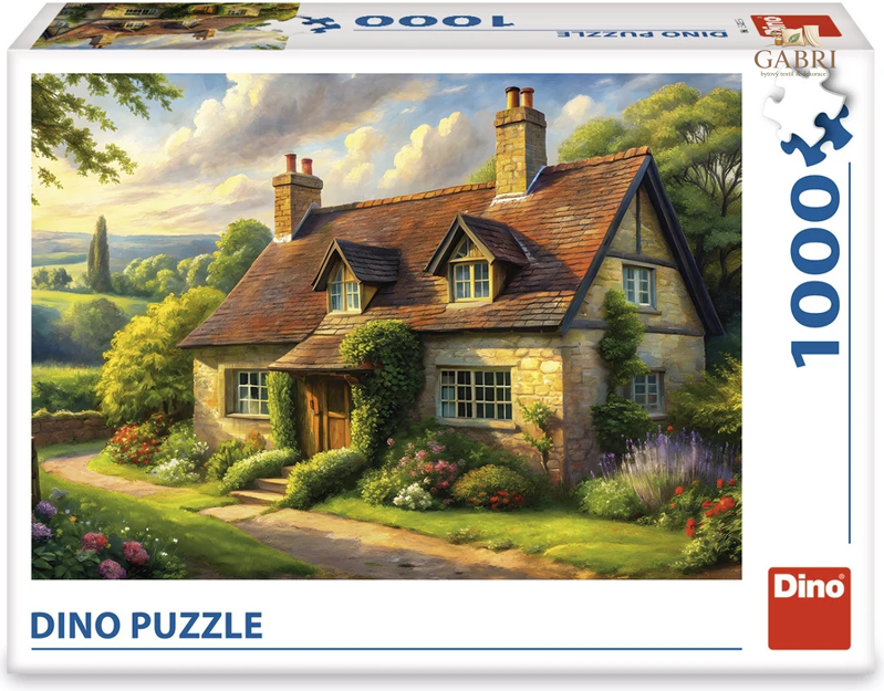 DINO Puzzle Anglický venkov 1000 dílků