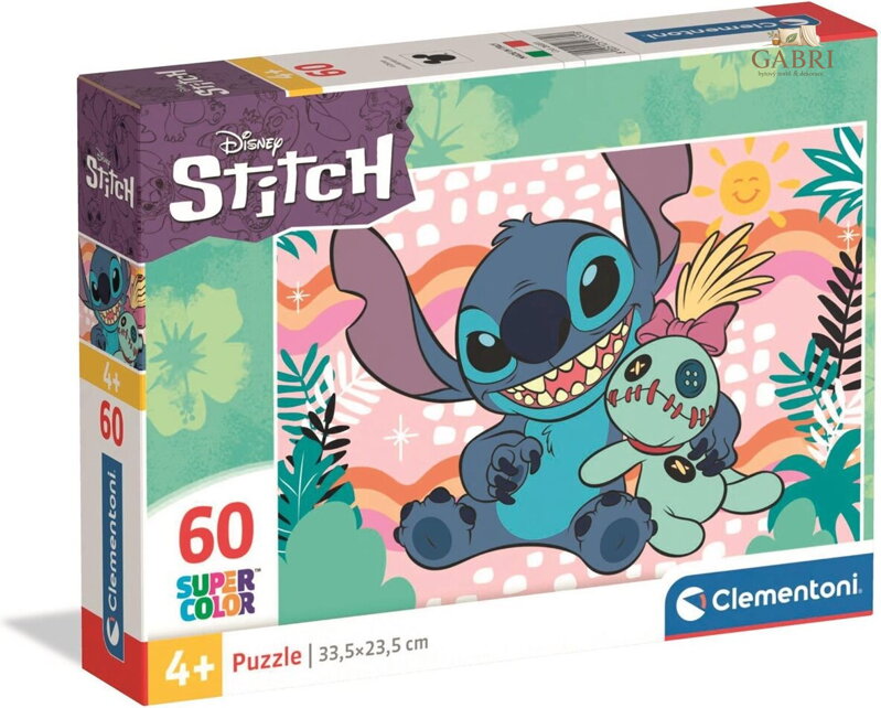 CLEMENTONI Puzzle Stitch 60 dílků