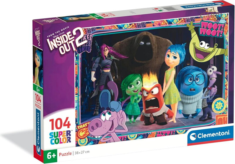 CLEMENTONI Puzzle V hlavě 2 104 dílků