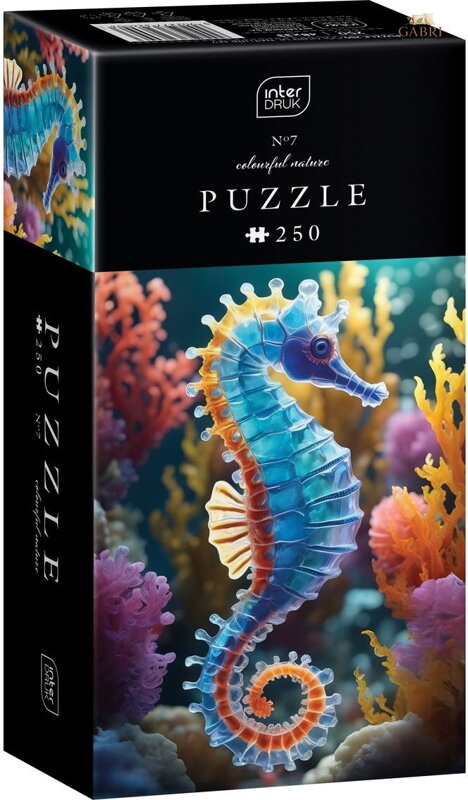 INTERDRUK Puzzle Colorful Nature: Mořský koník 250 dílků