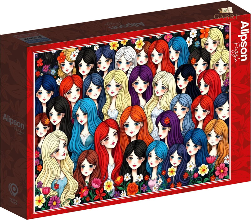 ALIPSON Puzzle Dámy z tajné zahrady 1000 dílků