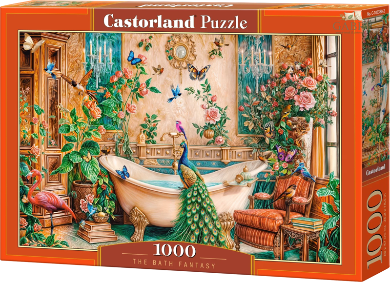 CASTORLAND Puzzle Fantastická koupelna 1000 dílků