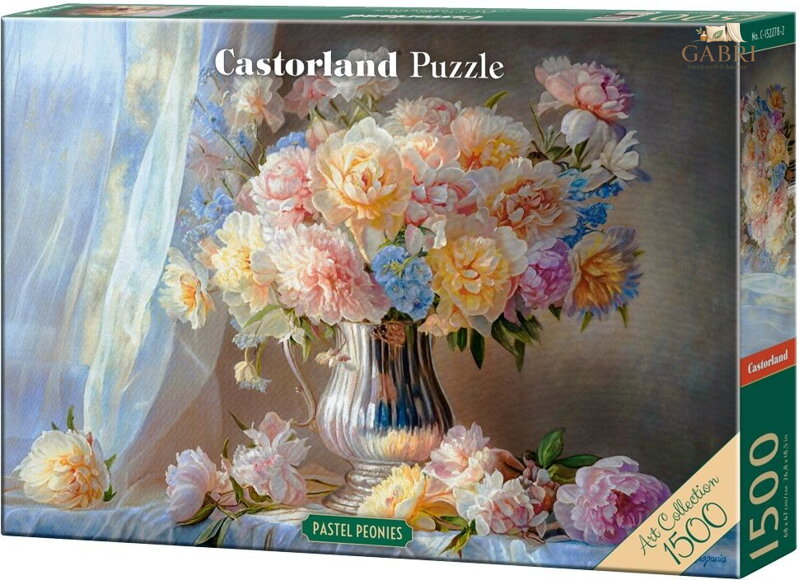 CASTORLAND Puzzle Art Collection: Pivoňky 1500 dílků