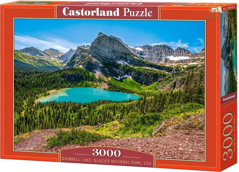 CASTORLAND Puzzle Jezero Grinnell 3000 dílků
