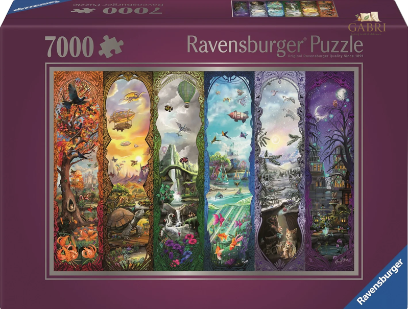 RAVENSBURGER Puzzle Cesty fantazie 7000 dílků